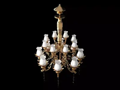 chandelier 3D model 7