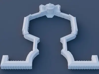 Palazzina di Caccia di Stupinigi - High-Quality 3D model