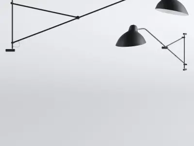 Demand wall lamp 3D model