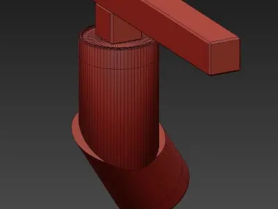 Brilliant four different track lights 3D model