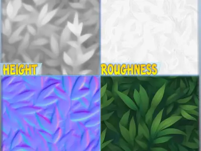Stylized Ground Seamless Texture Texture 22