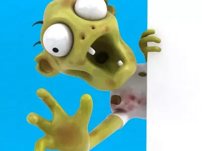Fun Zombie 3D model
