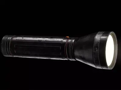 Flashlight  Low-poly 3D model