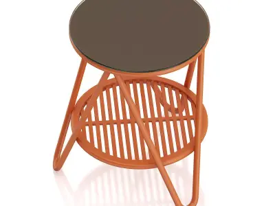 Orange Coffeetable 3D model