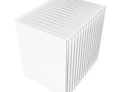 Student Handbooks Set 3D model