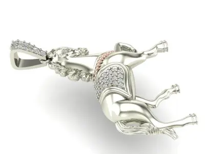 horse pd 3D print model