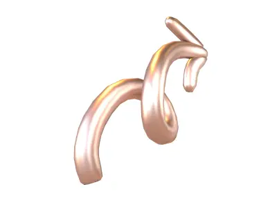 Doodle Buildable Arrow v1 010 Low-poly 3D model