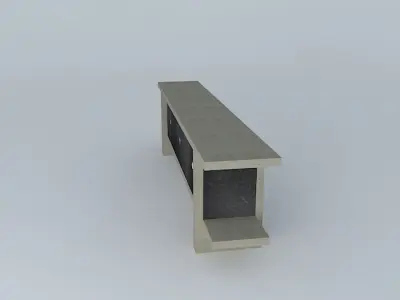 Block Console 2 3D model
