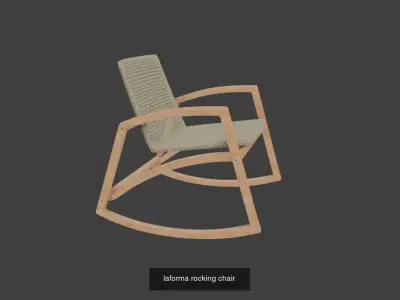 rocking chairs 3D Model Pack