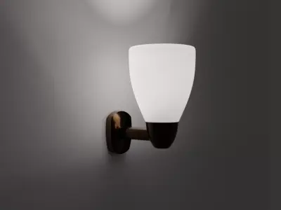 Wall Lamp with IES Free 3D model
