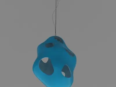 Lamps Lights Low-poly 3D model