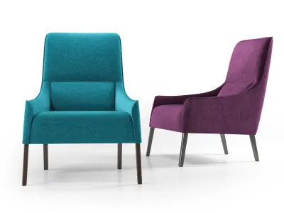 Long Island Armchair 3D model