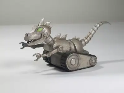 Clankosaurus 3D print model