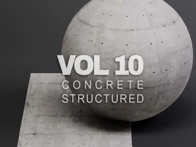 M07 Concrete 8K PBR Seamless Materials Texture