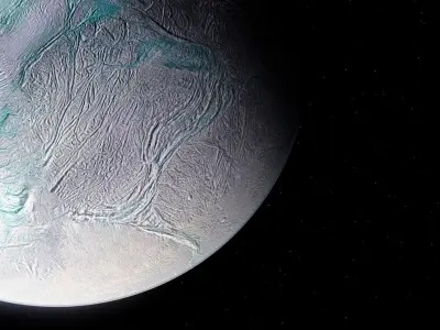 Photorealistic Enceladus Moon 16k Textures 3D model