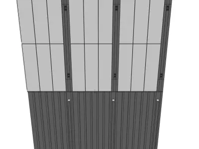 Suspended ceiling SAS International 2 3D model