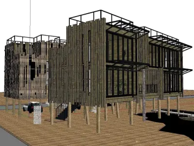 Creative Design-Holiday Cabin-0145 3D model