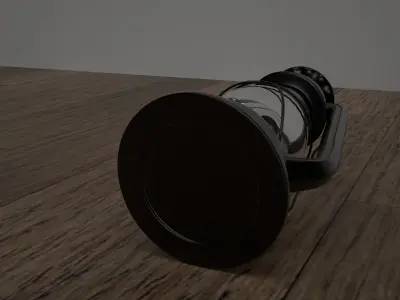 LANTERN Low-poly 3D model