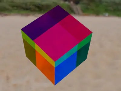 CMY Cube  3D model