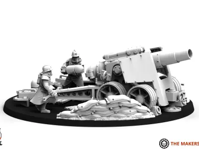 Valour Korps - Artillery 3D print model