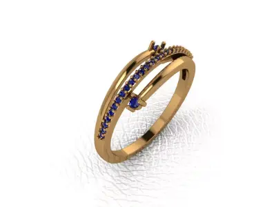 light gram ring-199 3D print model
