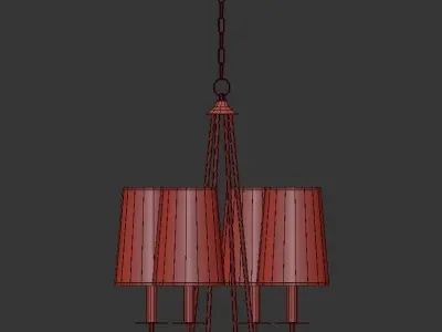Keegan Chandelier 3D model
