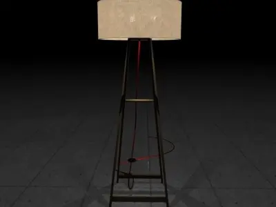 floor lamp Gala 3D model
