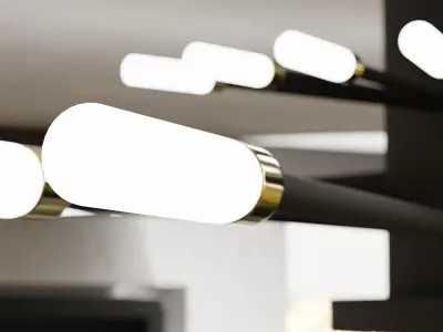 Modern Design Ceiling Lamp 3D model