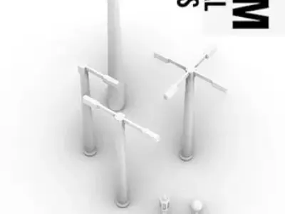 Exterior Lamp Pack 3D print model