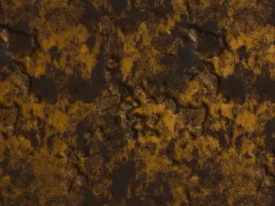 Extreme Var Metal Damaged PBR Seamless Texture