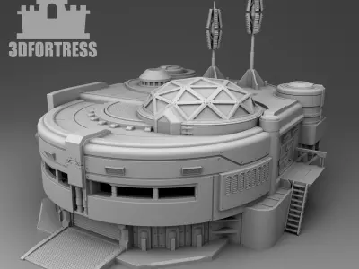 Martian Laboratory 3D print model