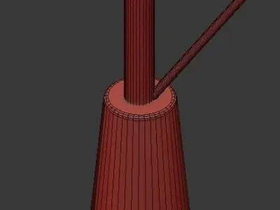 CASTORE four spheres hanging from ceiling 3D model