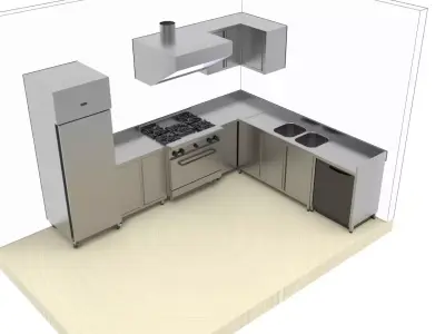 kitchen 63 3D model
