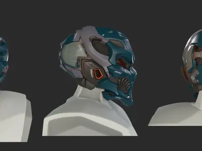 Helmet 022 03 3D model