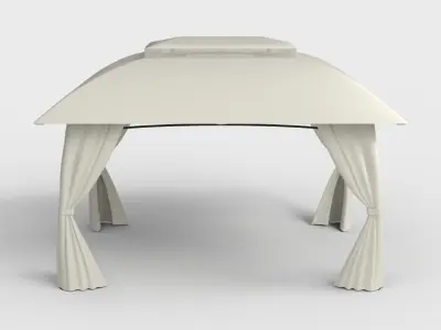 PATIO GAZIBO CANOPY Low-poly 3D model