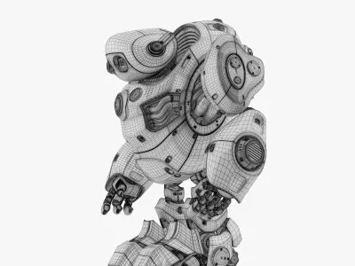 Robotic Turtle 3D model