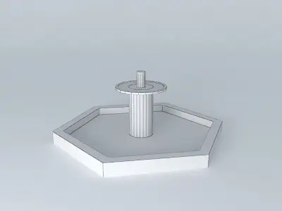 Dominik's Fountain Free 3D model