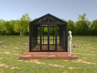 Garden Greenhouse 1 3D model