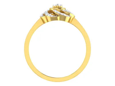 Women Ring  Render 3dm STL OBJ FBX Details 3D print model 280