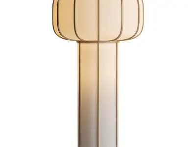 Kiku no Hana Floor Lamp by Time Stile 3D model