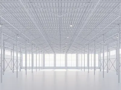 5 Low Poly Warehouse Collection vol 01 3D Model Pack