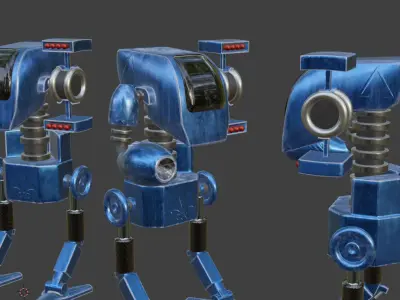 Mech Warrior 3D model buy