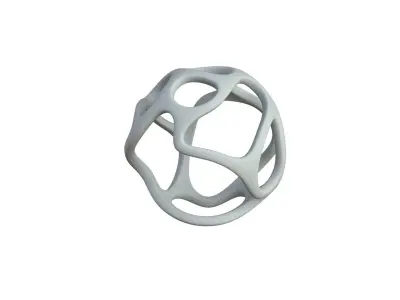 SciFi Cube Object No 41841 Low Poly Shape Texture