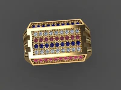 Ring  Sci-fi  3D print model