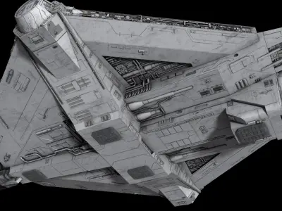 Star Wars - Ghost VCX 100 3D model