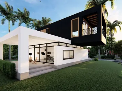 Modern House 3D model