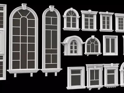 Classic Window 3d models 3D model