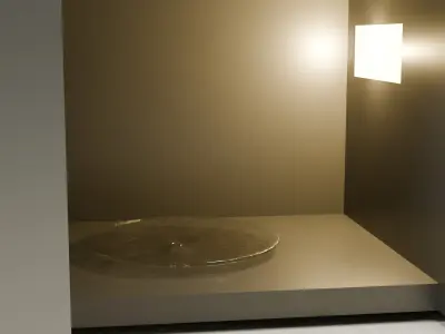 Modern Microwave Oven 3D Model  Silver and Matte Black Low-poly 3D model