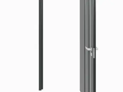 Interior Door 01 3D model purchase