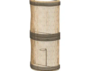 The Jalal Wall Applique - Natural - M 3D model